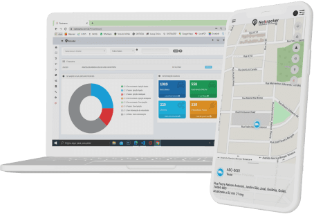 Aplicativo da Nettracker e Portal